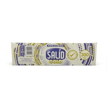 Imagen del producto PAPEL ALUMINIO SALID GOLD X 300 METROS