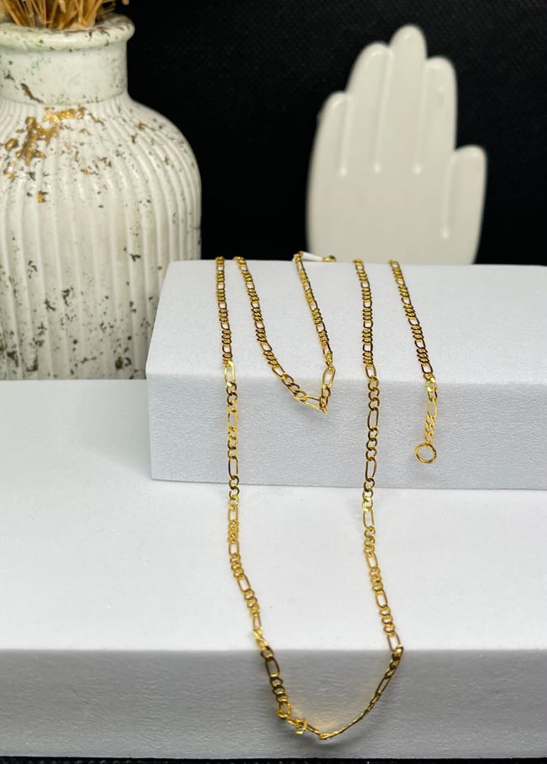 Cadena 60cm cartier 3*1 de 2mm
