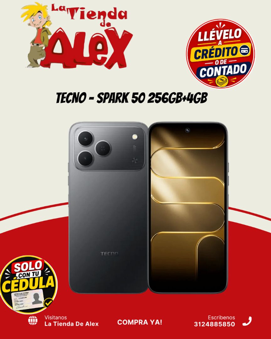 TECNO - Spark 50 256GB+4GB