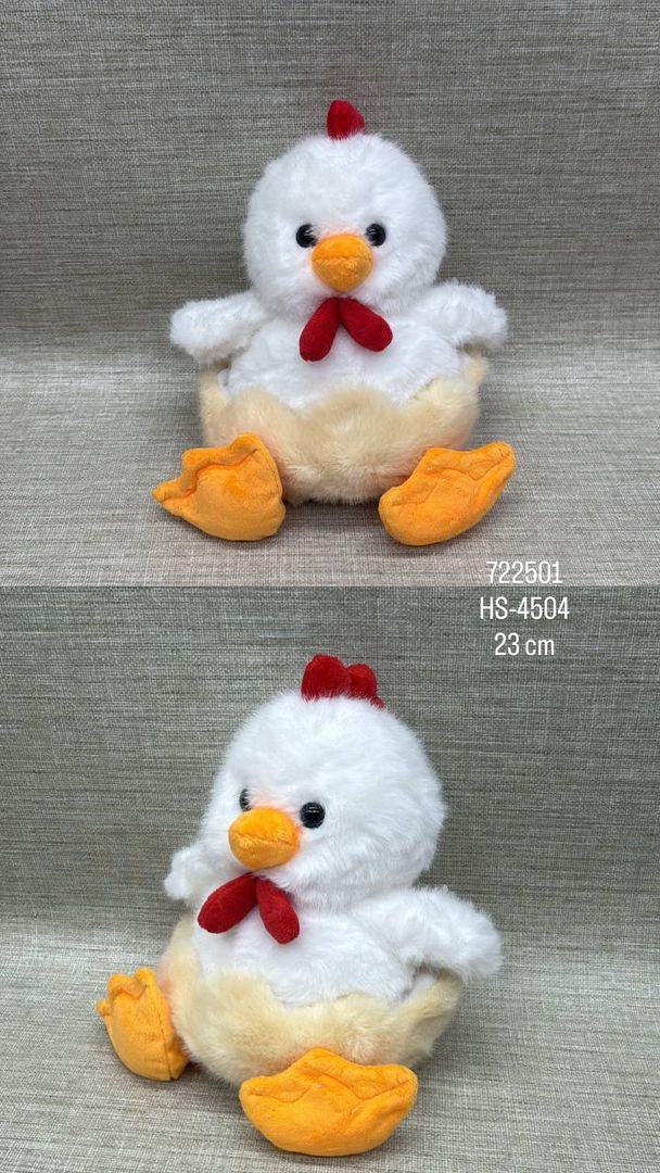 COLECCIÓN DE ANIMALITOS TIERNOS (GALLINA) 23 CM