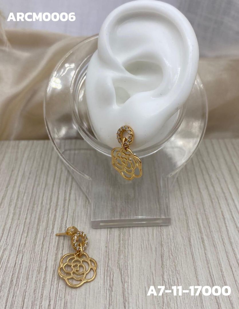 Topo flor colgante, covergold 