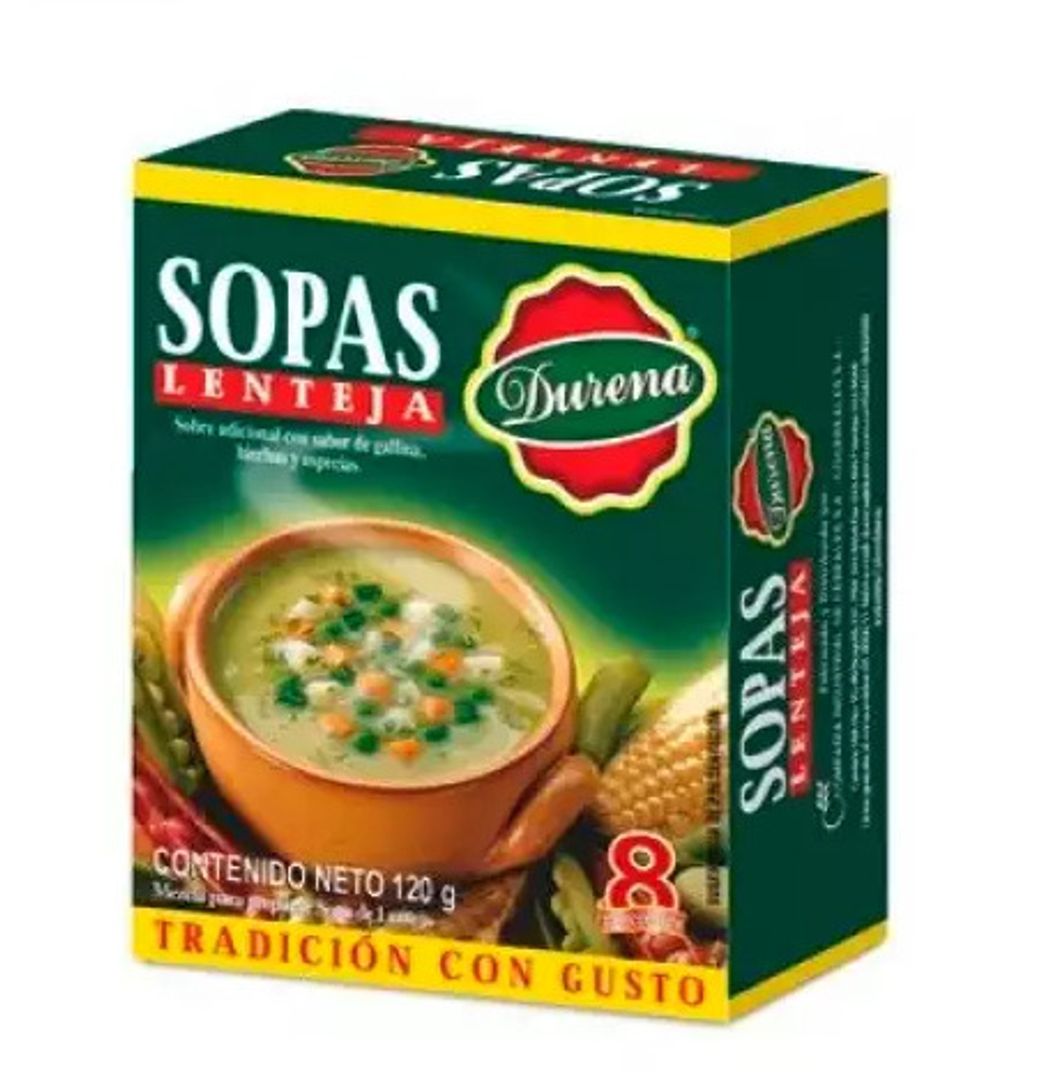SOPA DURENA LENTEJA*120G