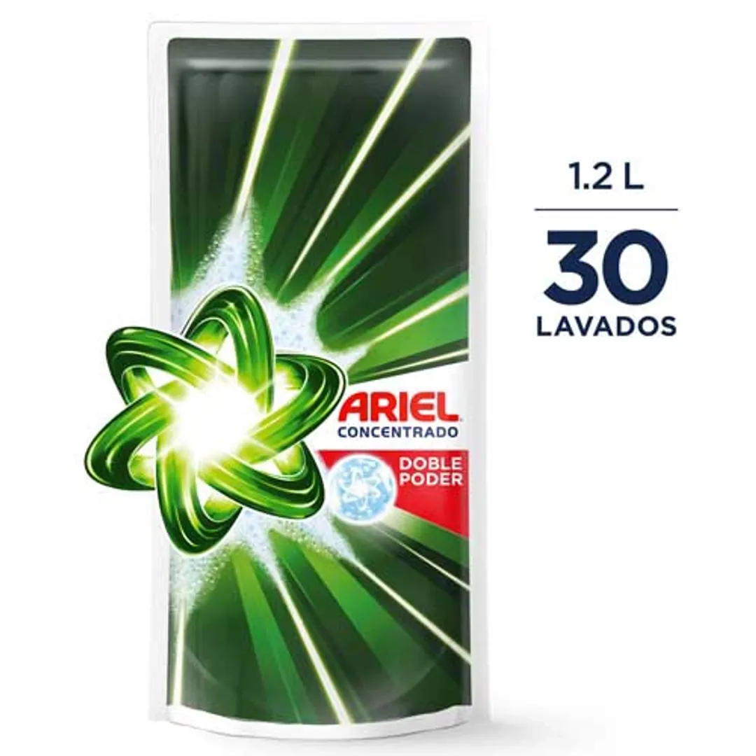  Q. DETERGENTE LIQUIDO ARIEL REGULAR X 1.200 ML