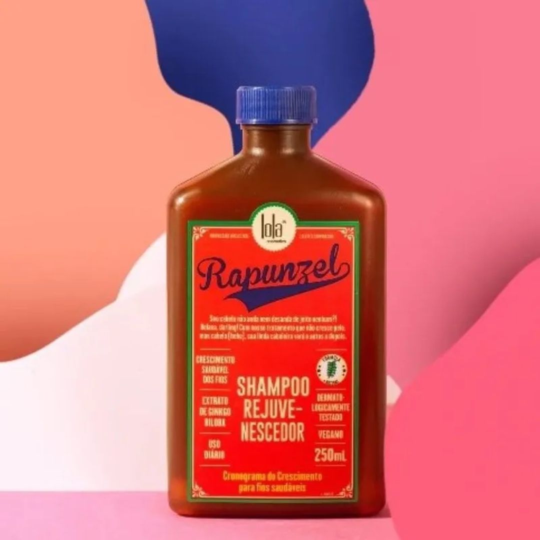 Shampoo Lola Cosmetics Rapunzel Rejuvenescedor 250ml