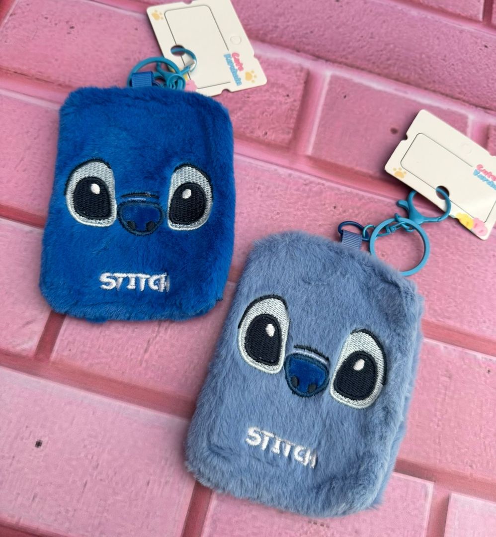 Portacarnet peluche 