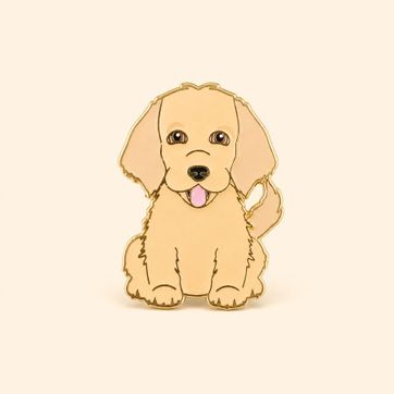 PIN GOLDEN RETRIVER - imagen 1
