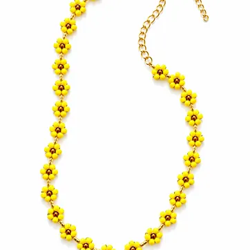 Imagen del producto Collar margaritas amarillas