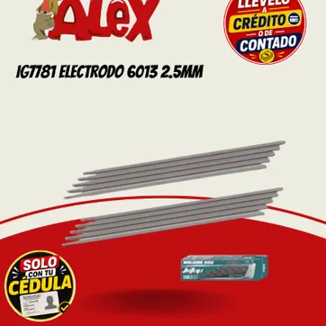 Imagen del producto IG7781 ELECTRODO 6013 2.5MM