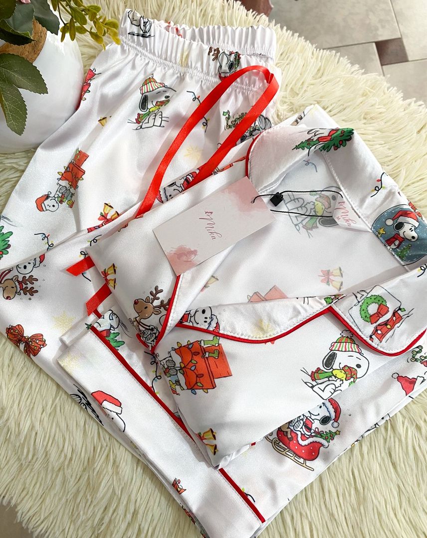 Set "Snoopy Navideño" / Seda