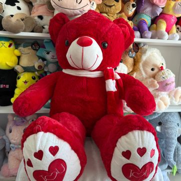 Imagen del producto Oso rojo 70cm 