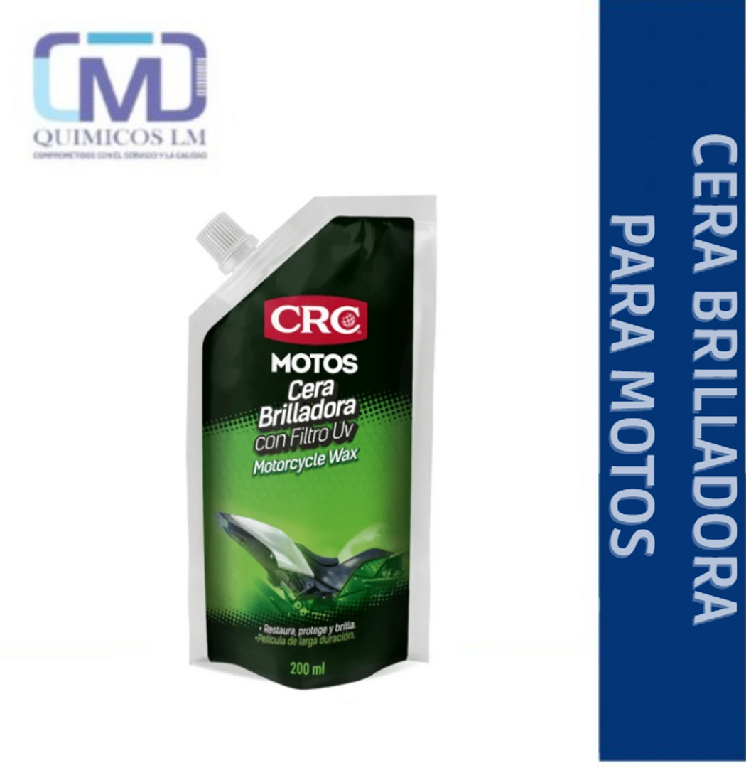 CERA PARA MOTOS - DOY PACK CRC x200ML