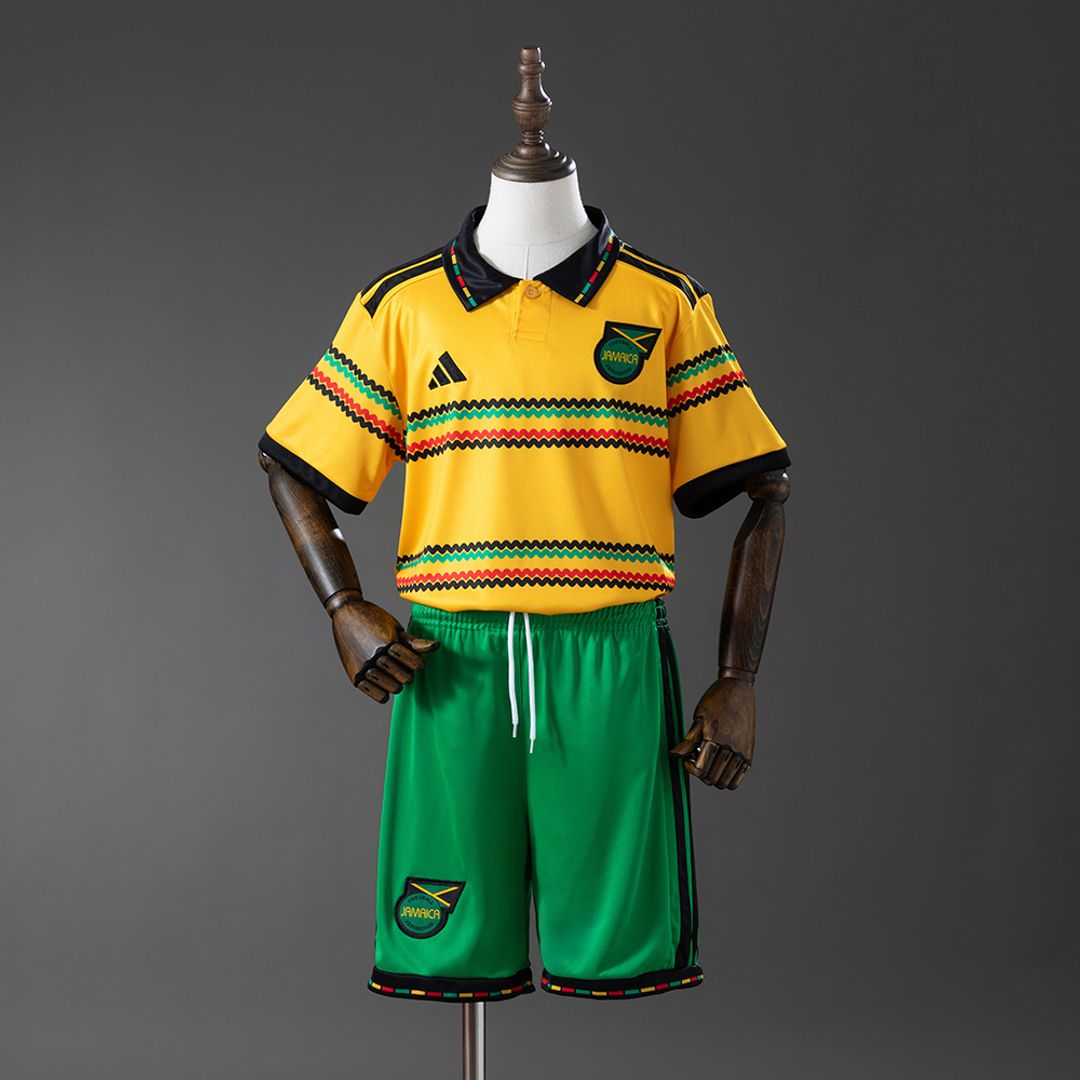 Jamaica 2026 Manga Corta Niño Fan