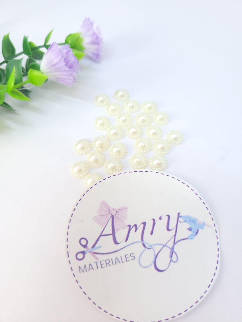 24 Media Perla Crema 8mm