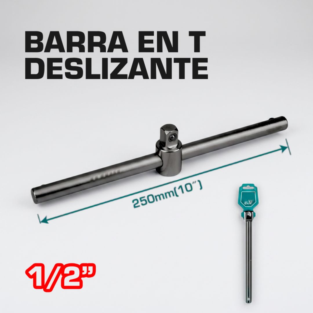BARRA DE EXTENSIÓN DESLIZANTE ½”