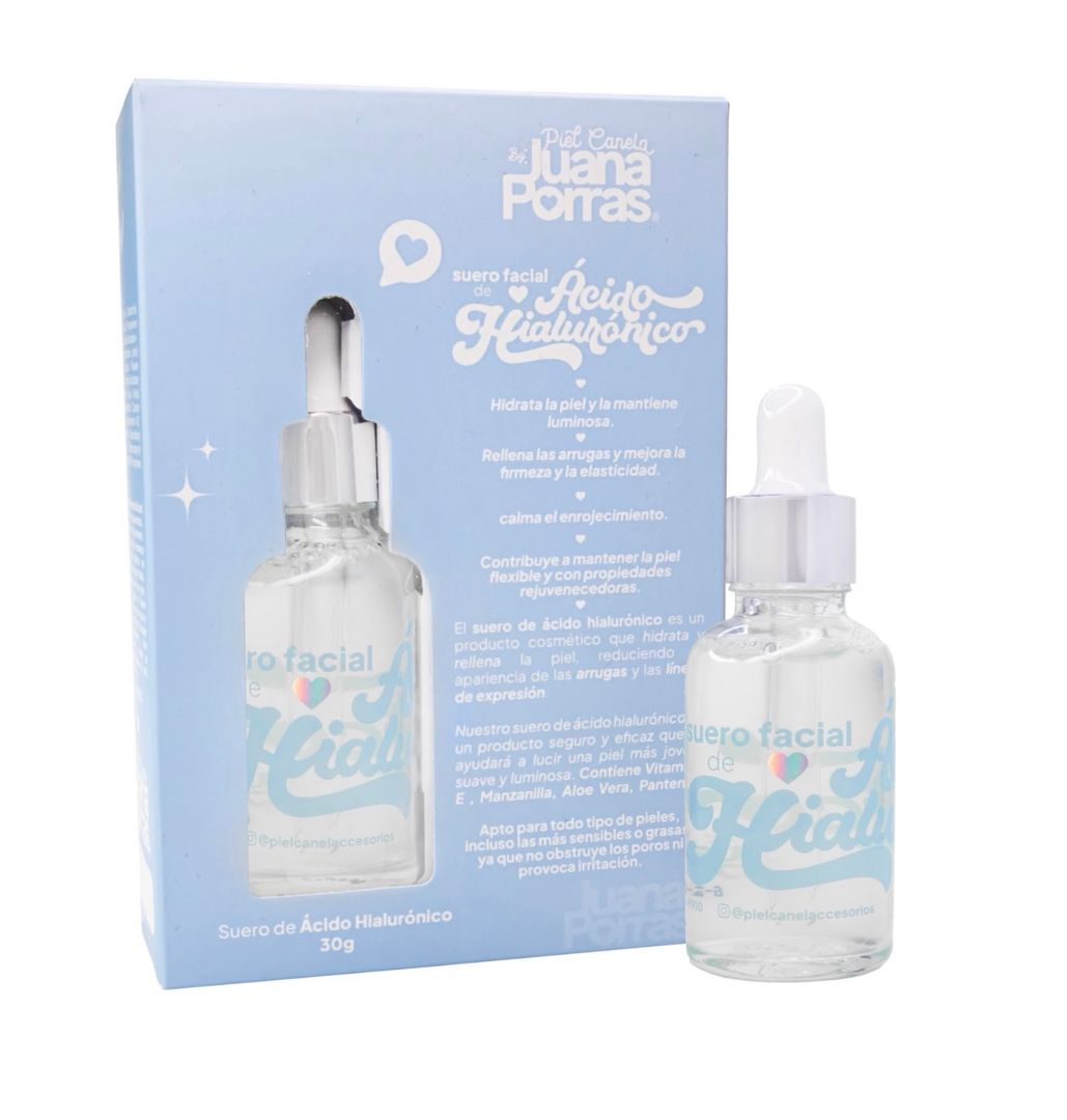 Suero facial de ácido hialuronico 