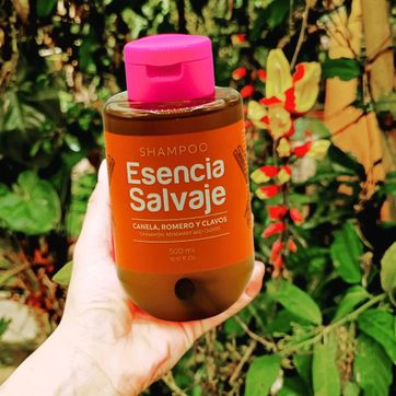Shampoo romero, canelo y clavos- Esencia Salvaje - imagen 1
