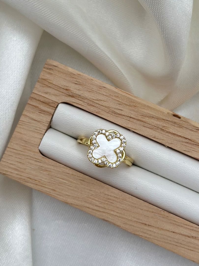 Anillo vancleef giratorio