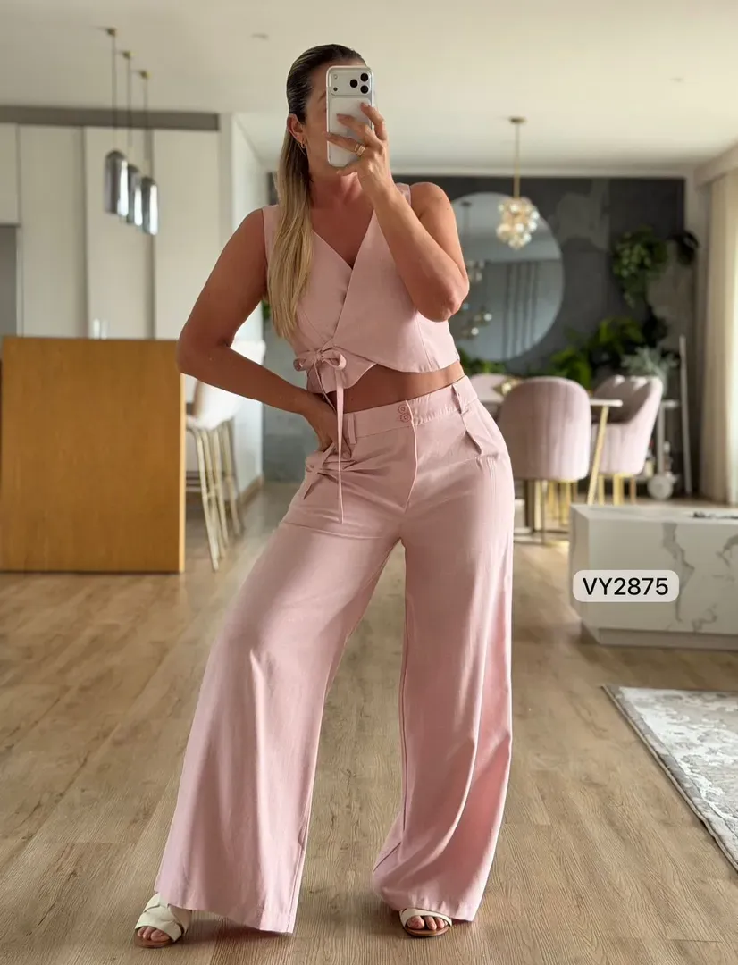 Conjunto chaleco + pantalón