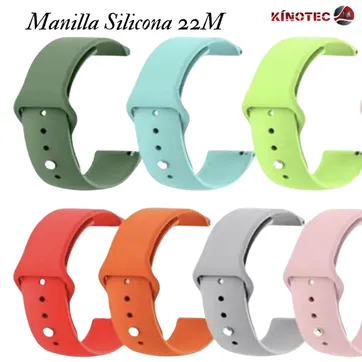 Manilla de silicona 22mm  - imagen 1
