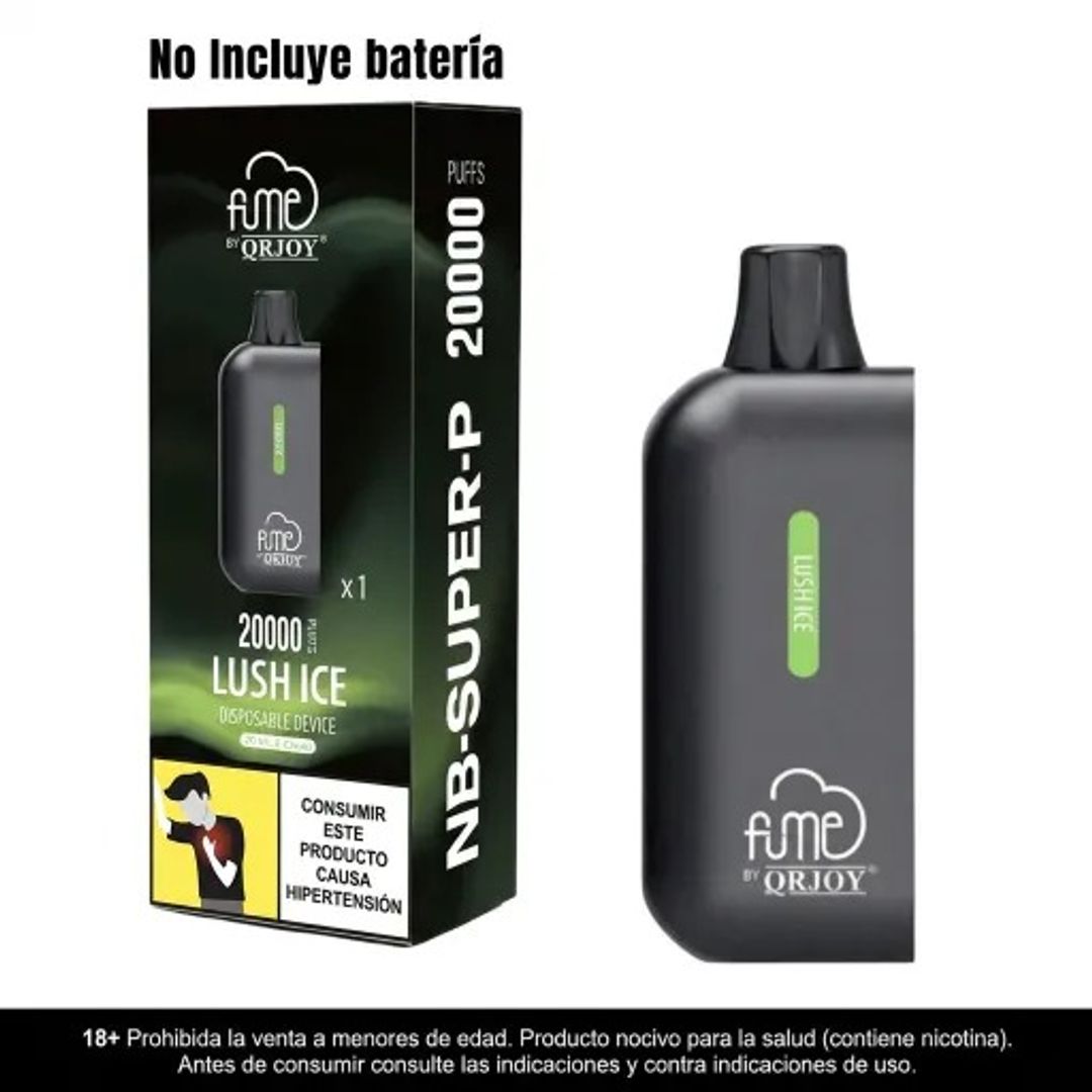 Pod Fume 20.000 Puffs Lush Ice - Fume Nb Super P