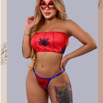 Imagen del producto MINI DISFRAZ ARAÑA ROJA