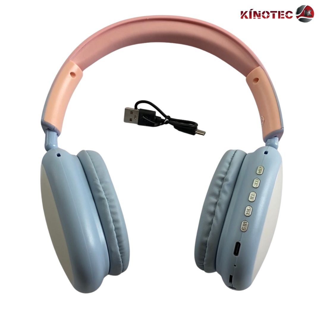 Diadema Bluetooth B-25 con luces LED