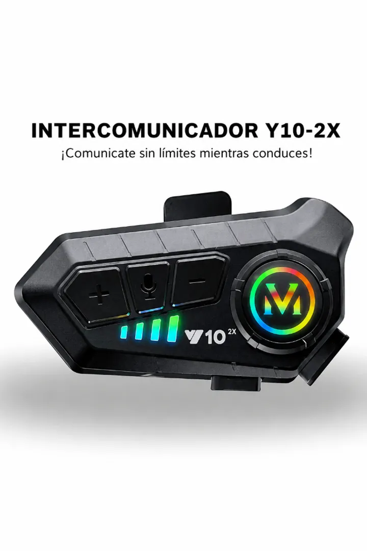 INTERCOMUNICADOR CASCO MOTO Y10 2x 