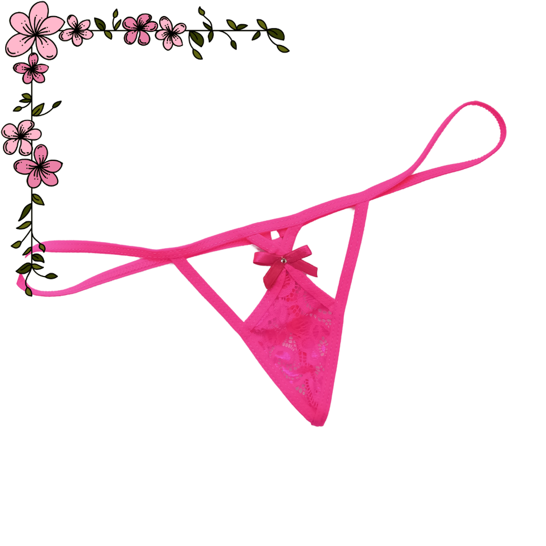 Tanga hilo con apertura súper 