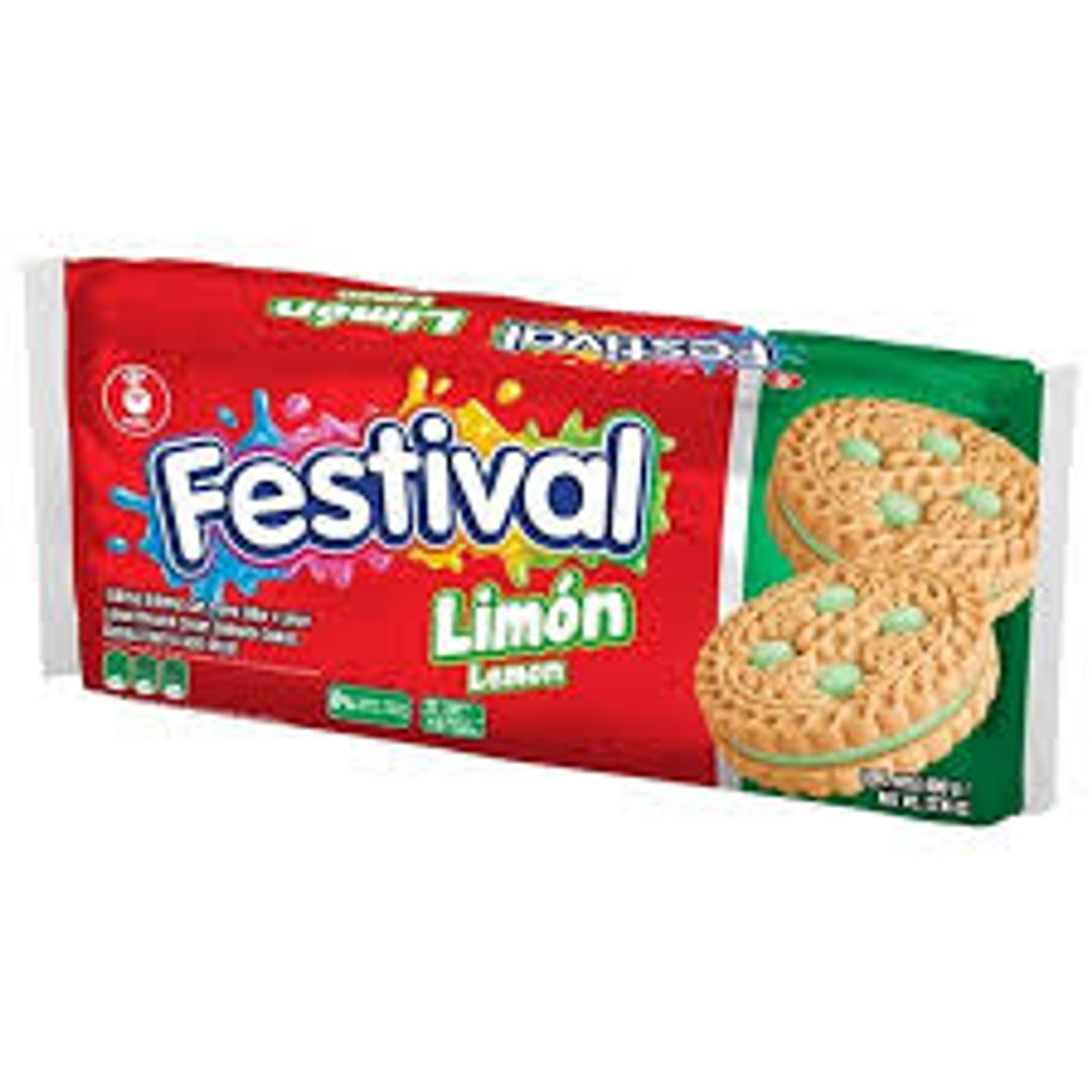 GALLETA FESTIVAL LIMON*12*6