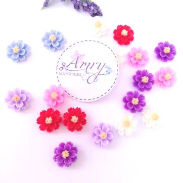 Imagen del producto Unico 10 Flores de Resina Loto