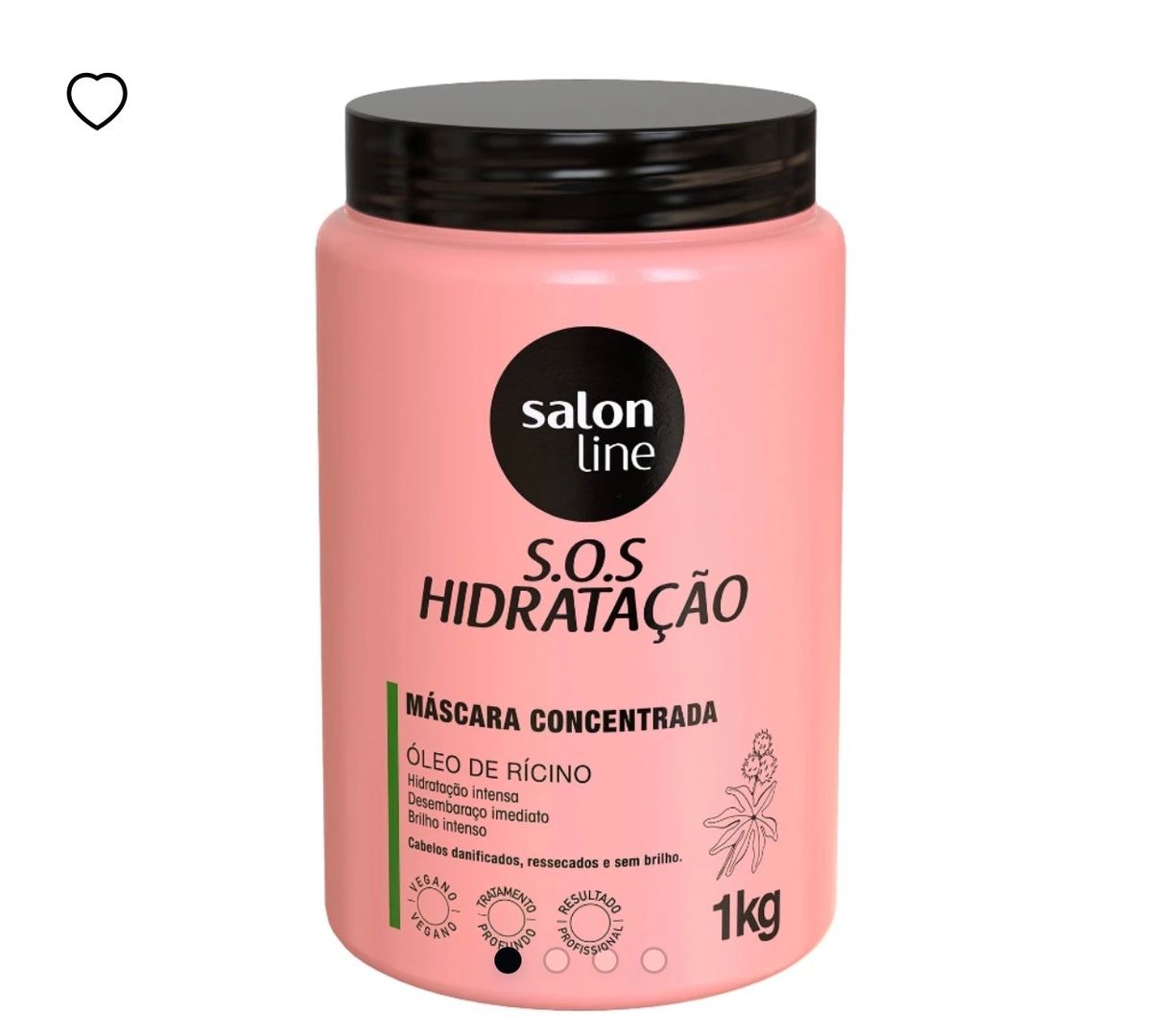 MASCARILLA HIDRATACIÓN SOS ACEITE RECINO