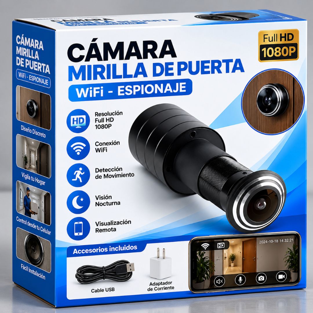 Camara mirilla de puerta