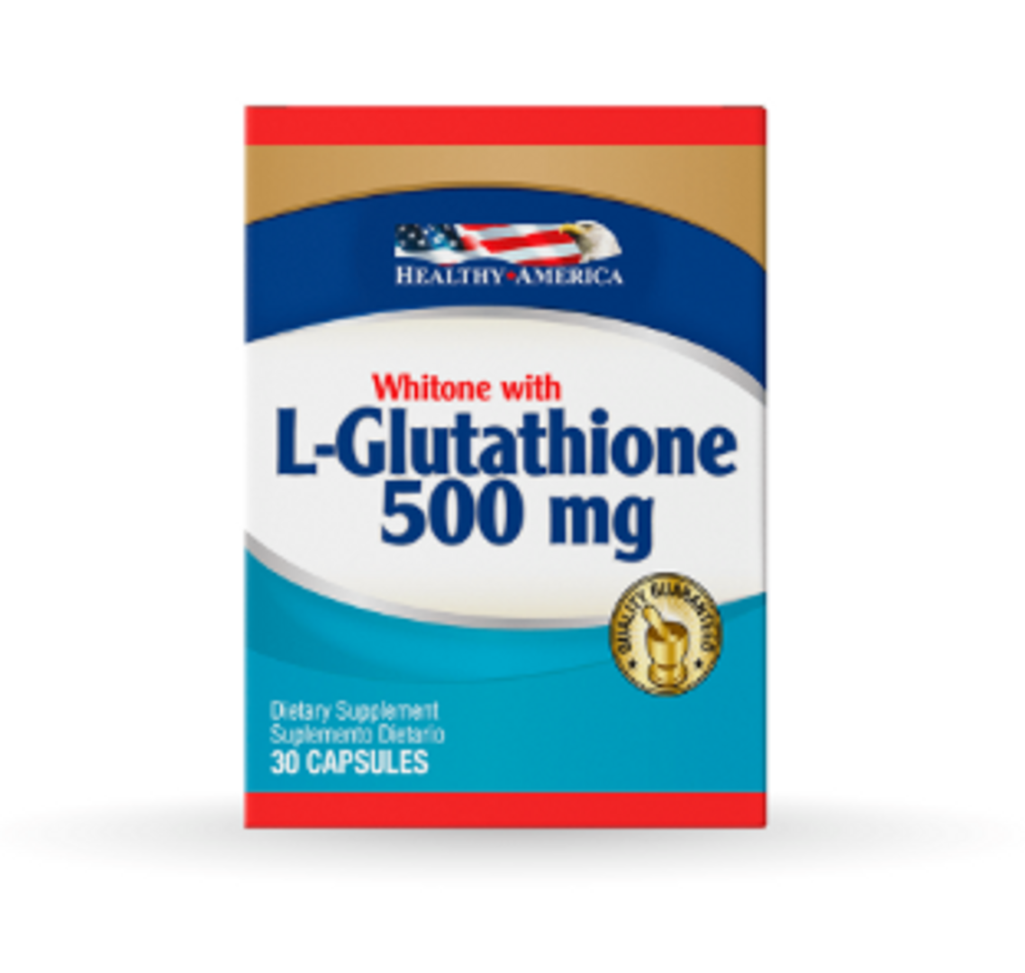 WHITONE WITH L-GLUTATHIONE X 500MG X 30 CAP