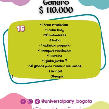 Imagen del producto COMBO REVELACIÓN # 15