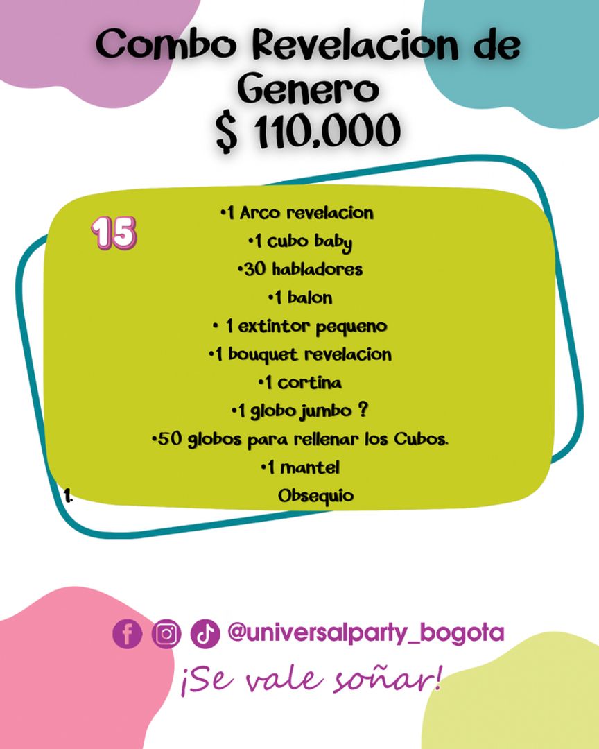 COMBO REVELACIÓN # 15