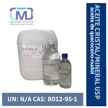 Imagen del producto ACEITE CRISTAL/MINERAL USP