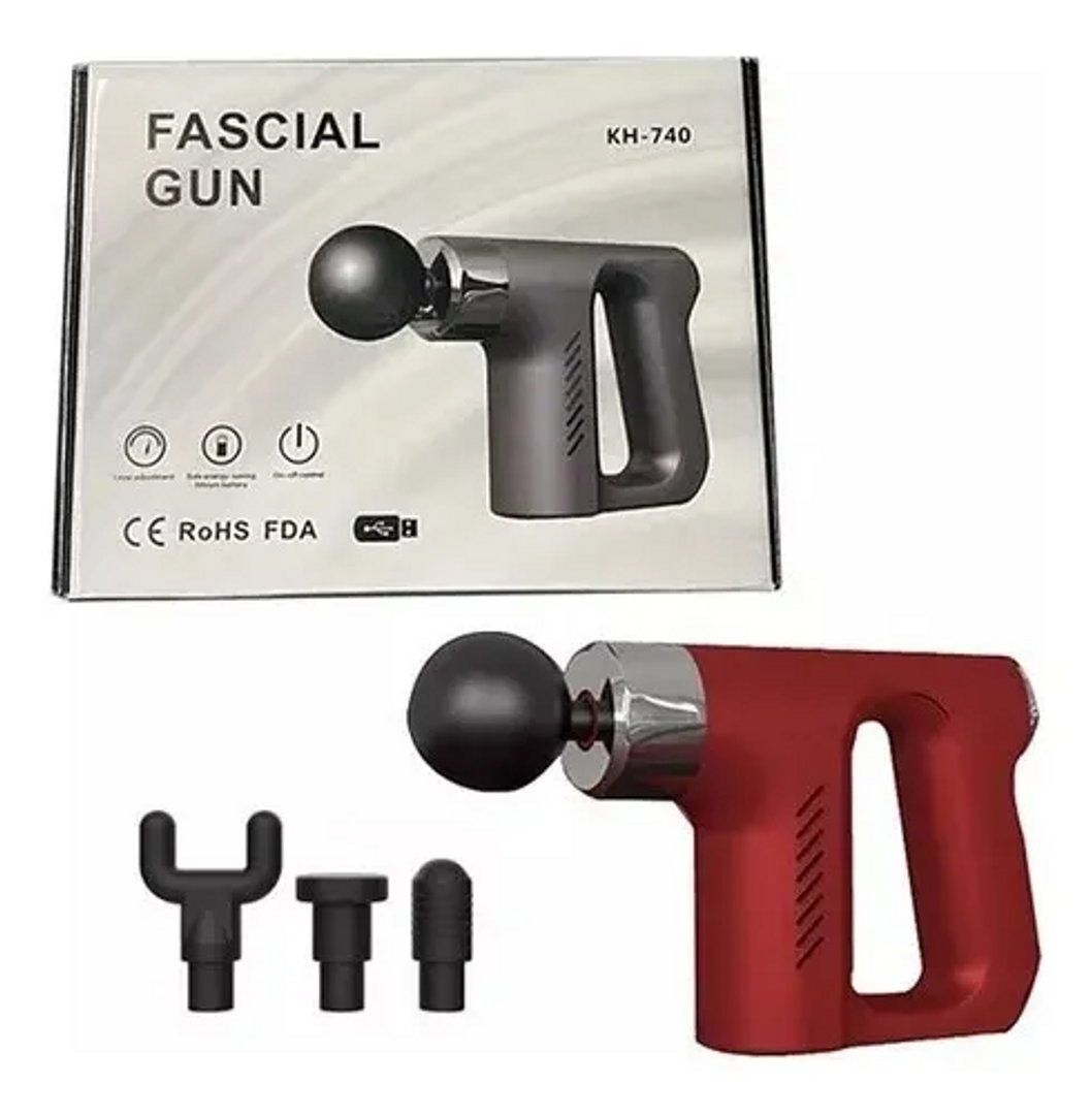 PISTOLA DE MASAJES FASCIAL GUN KH-740