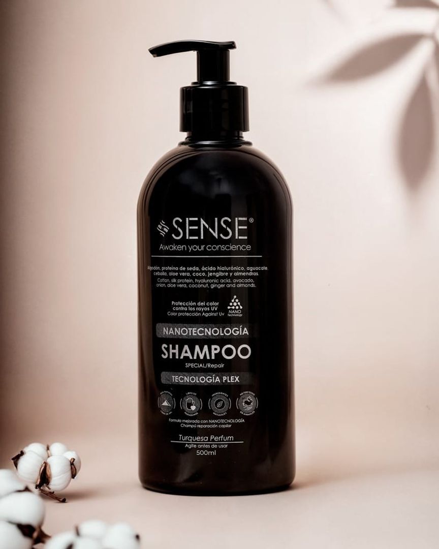 SHAMPOO NANOTECNOLOGIA PLEX 500ML SENSE