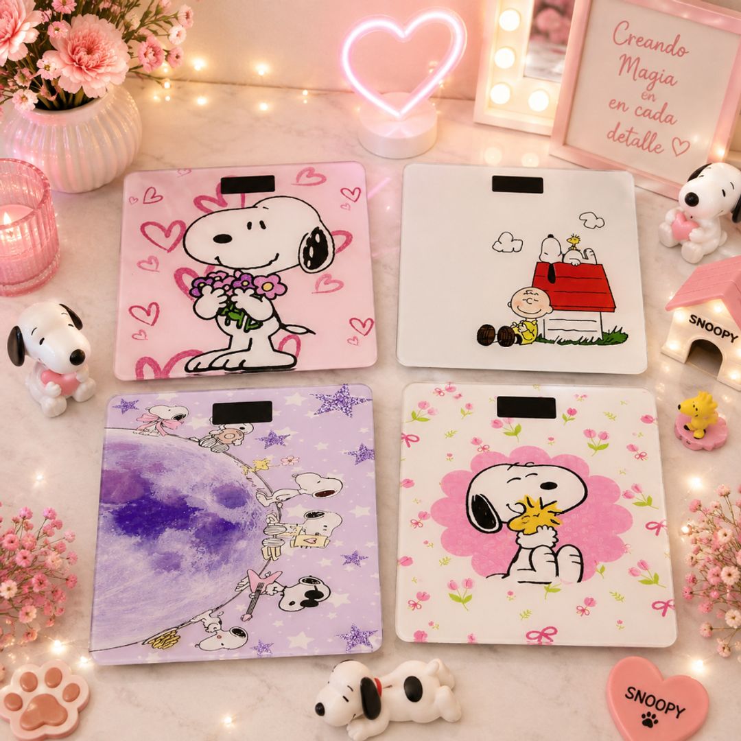 Báscula snoopy 