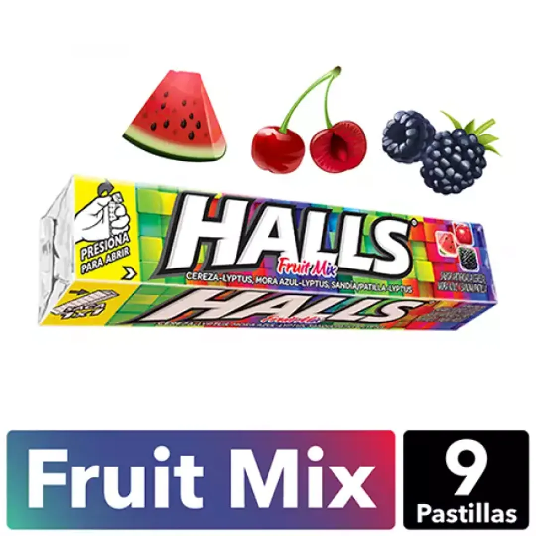 HALLS FRUIT MIX
