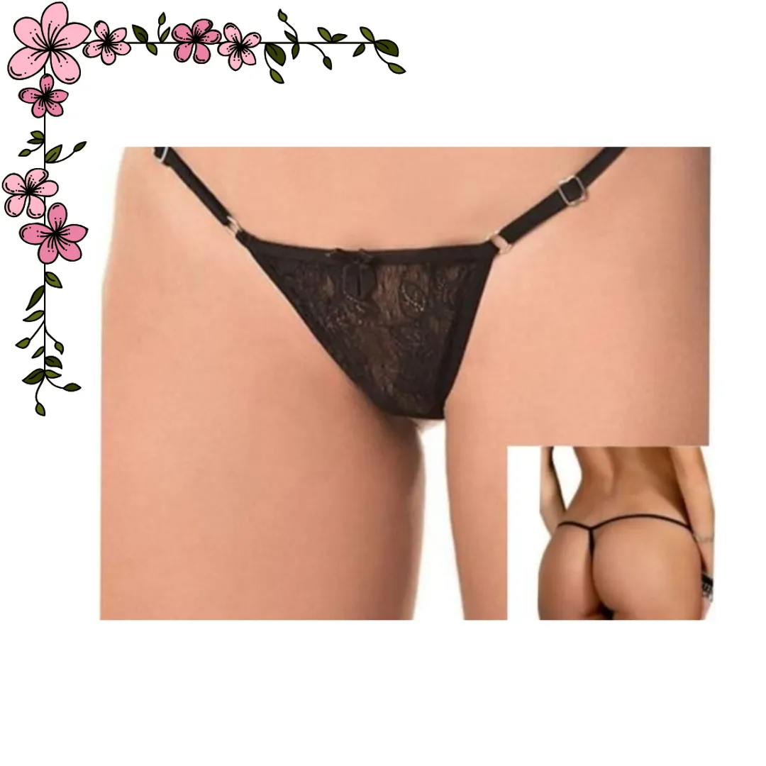 Tanga hilo Encaje ajustable 