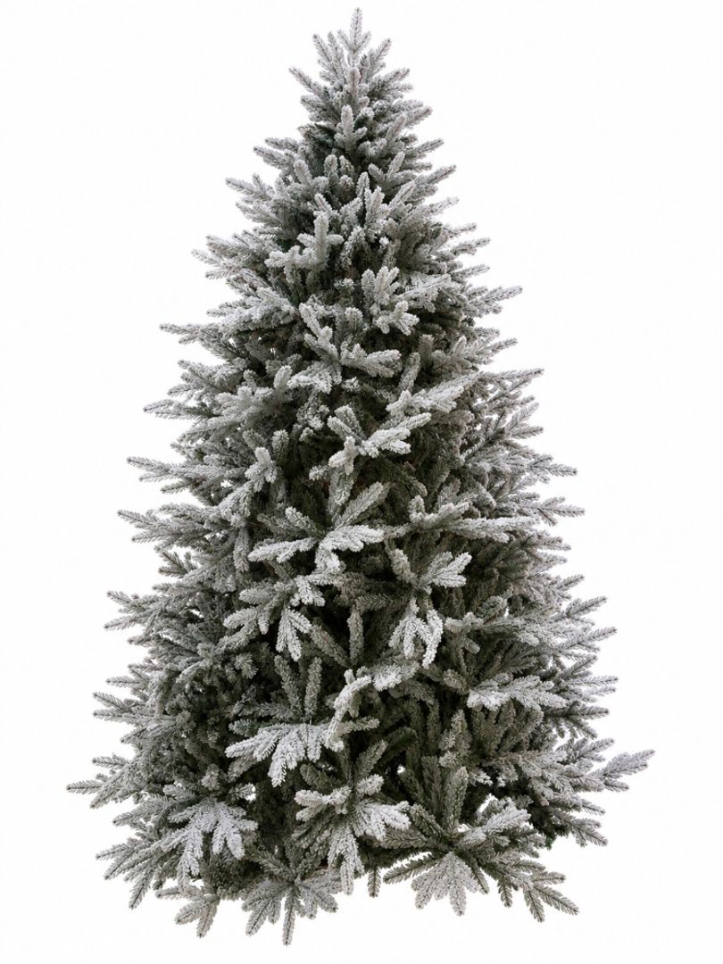ARBOL NEVADO DE DOS FIBRAS 2.40 METROS