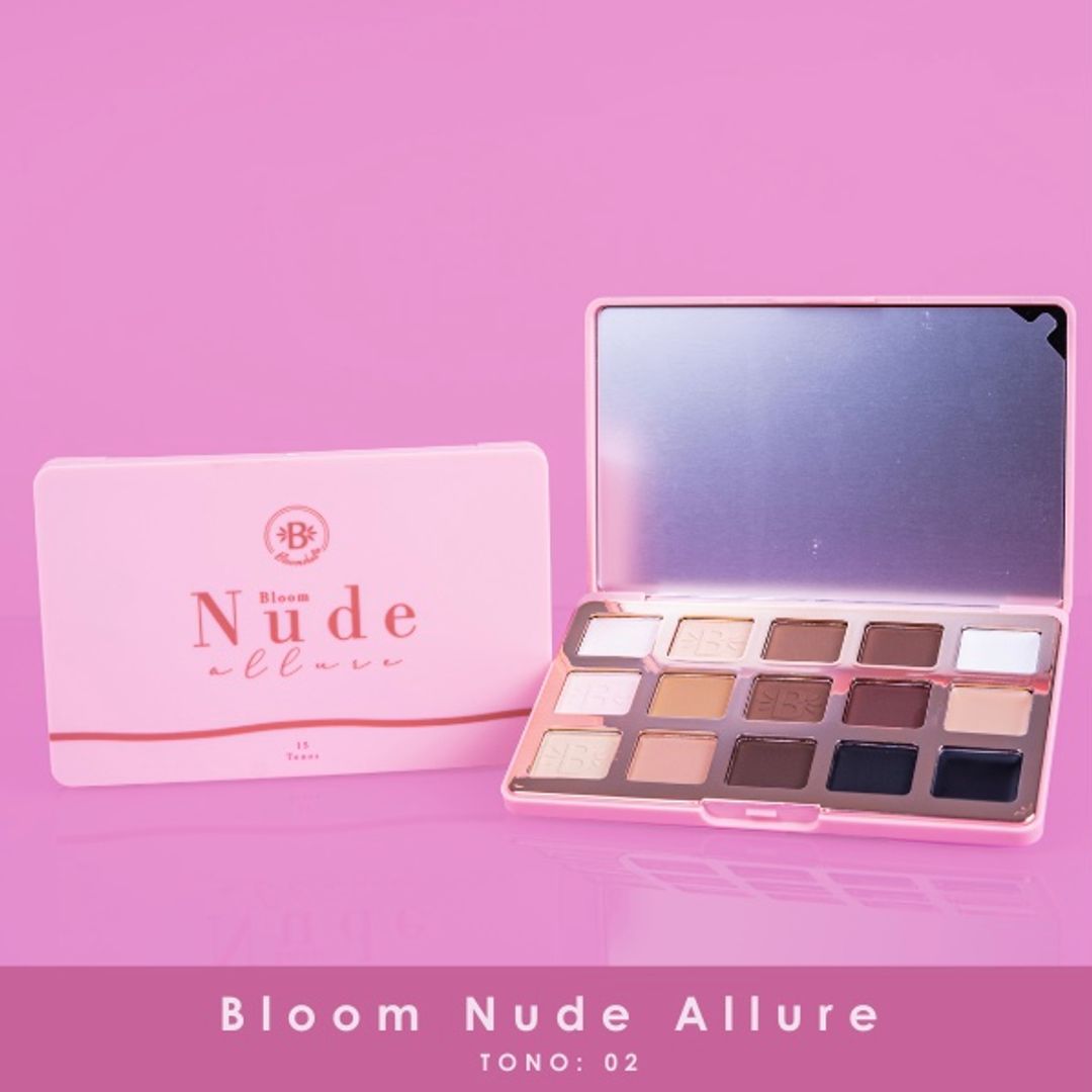 PALETA DE SOMBRAS BLOOM NUDE BLOOMSHELL