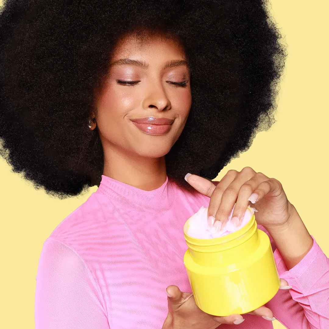 Mascarilla afro y curly 
