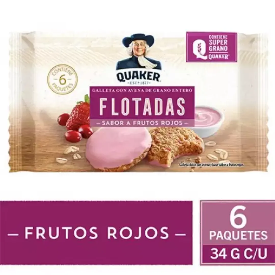 GALLETA QUAKER*6 UND