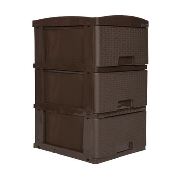 PRACTIMUEBLE PEQUEÑO X3 RATTAN - imagen 1