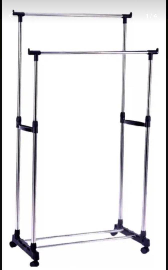 Tendedero De Ropa Plegable Multifuncional Portatil 