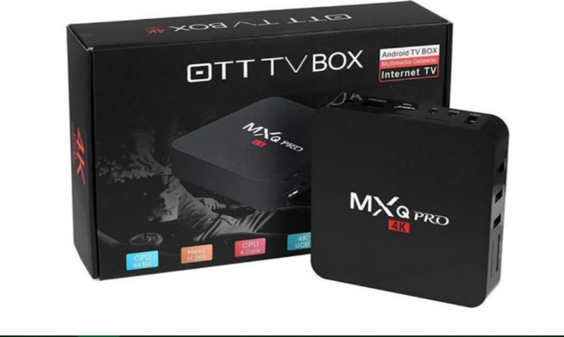 TV BOX MXQPRO • RAM 2GB / ROM 16GB