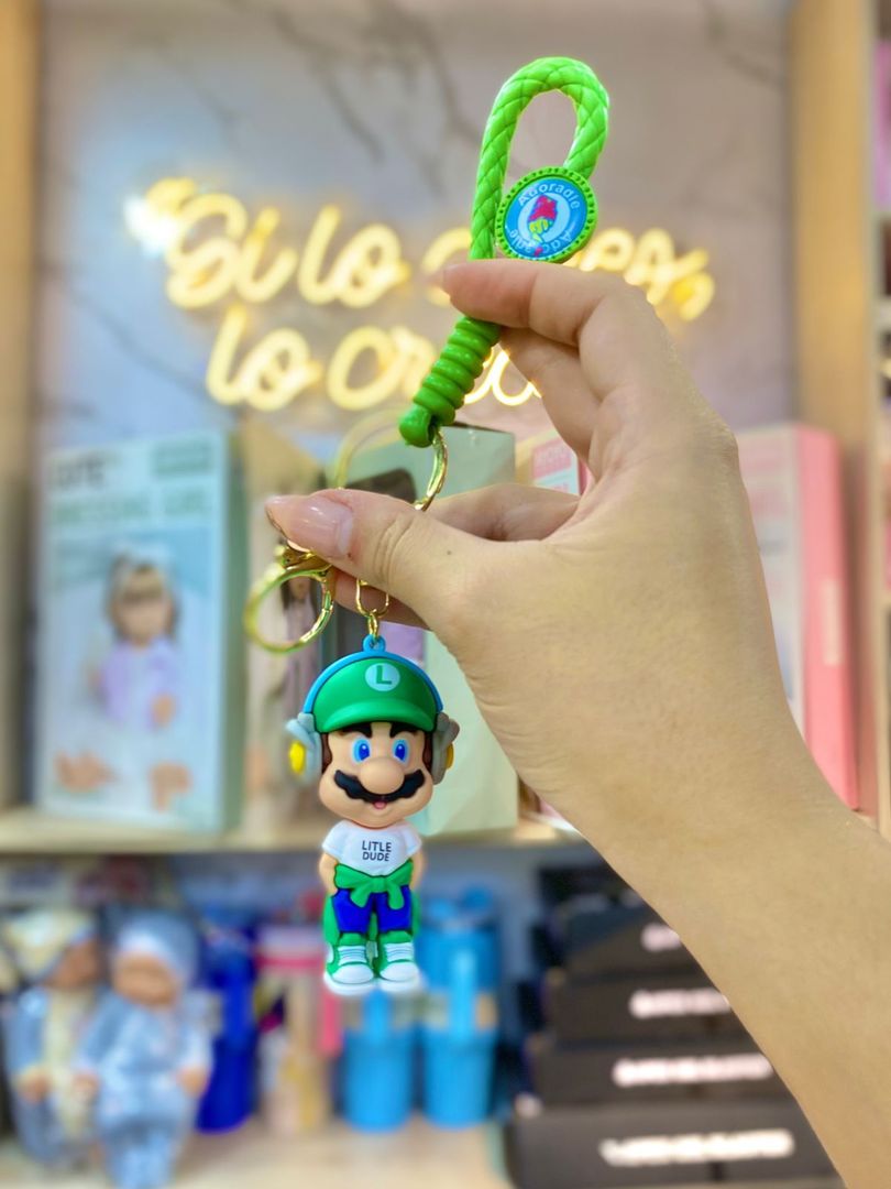 LLAVERO MARIO Y LUIGY