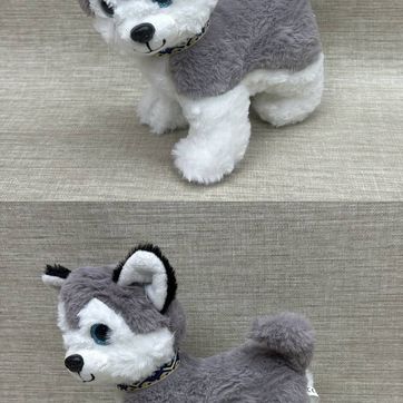 Imagen del producto PERRO HUSKY CON COLLAR 20 CM